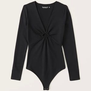 Abercrombie long sleeve bodysuit